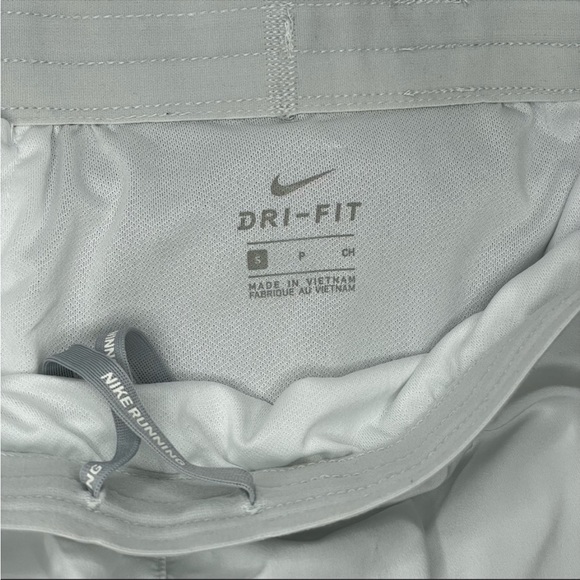 Nike White Dr-Fit Running Shorts - Picture 4 of 7